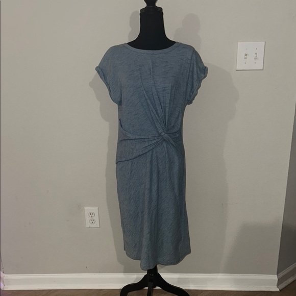 Jones New York Blue Ruched Sheath Dress - Picture 1 of 3